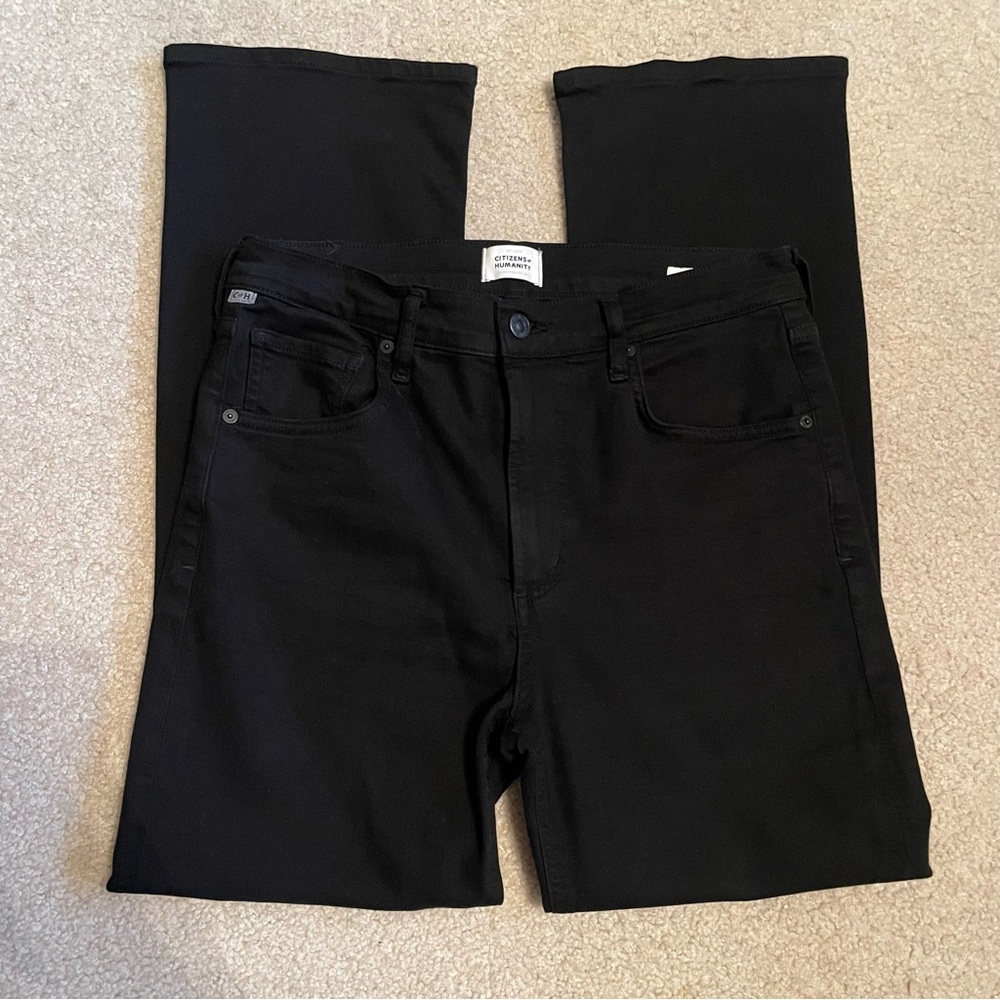 Citizens Of Humanity Women's Jet Black Skinny Jeans